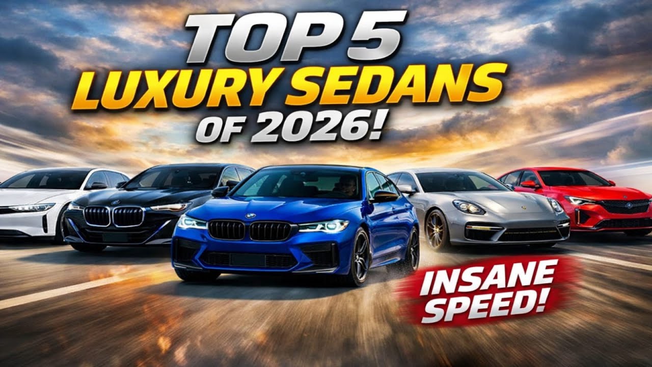 The Fastest Luxury Sedans of 2026 Will Shock You