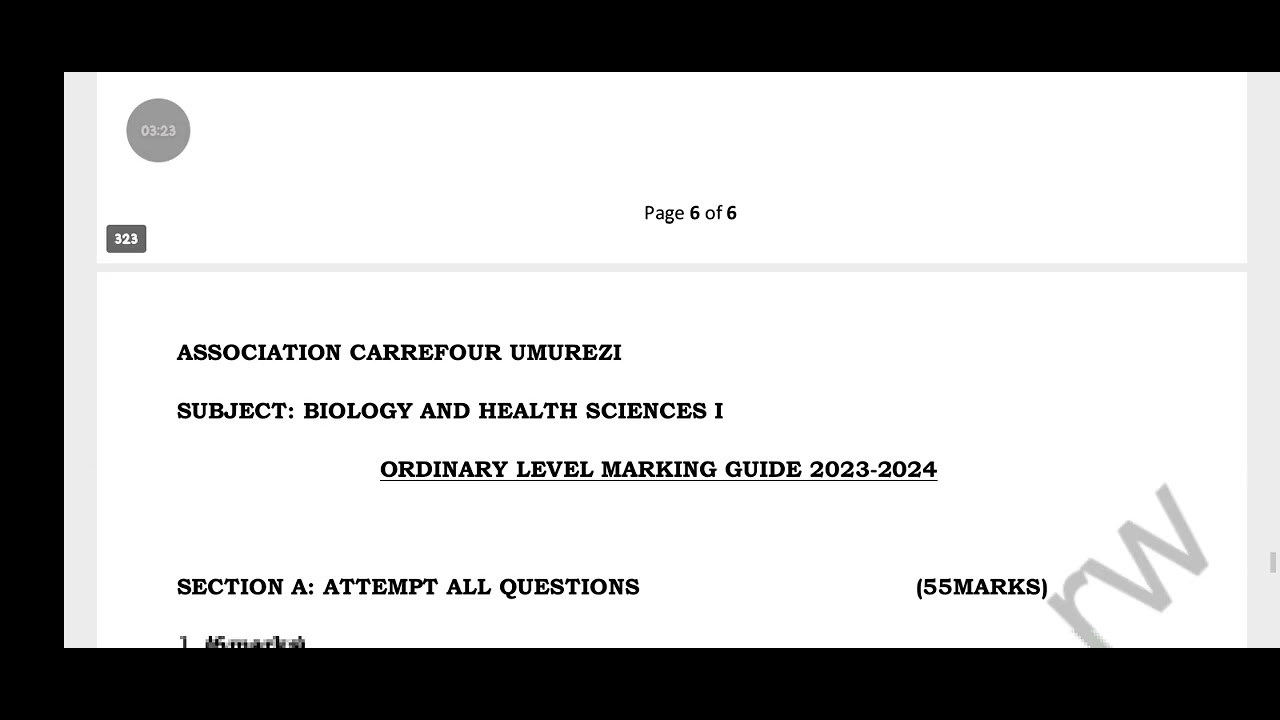 Biology National Examination 2024-2025 Correction | Full Past Paper Solution for Top Results