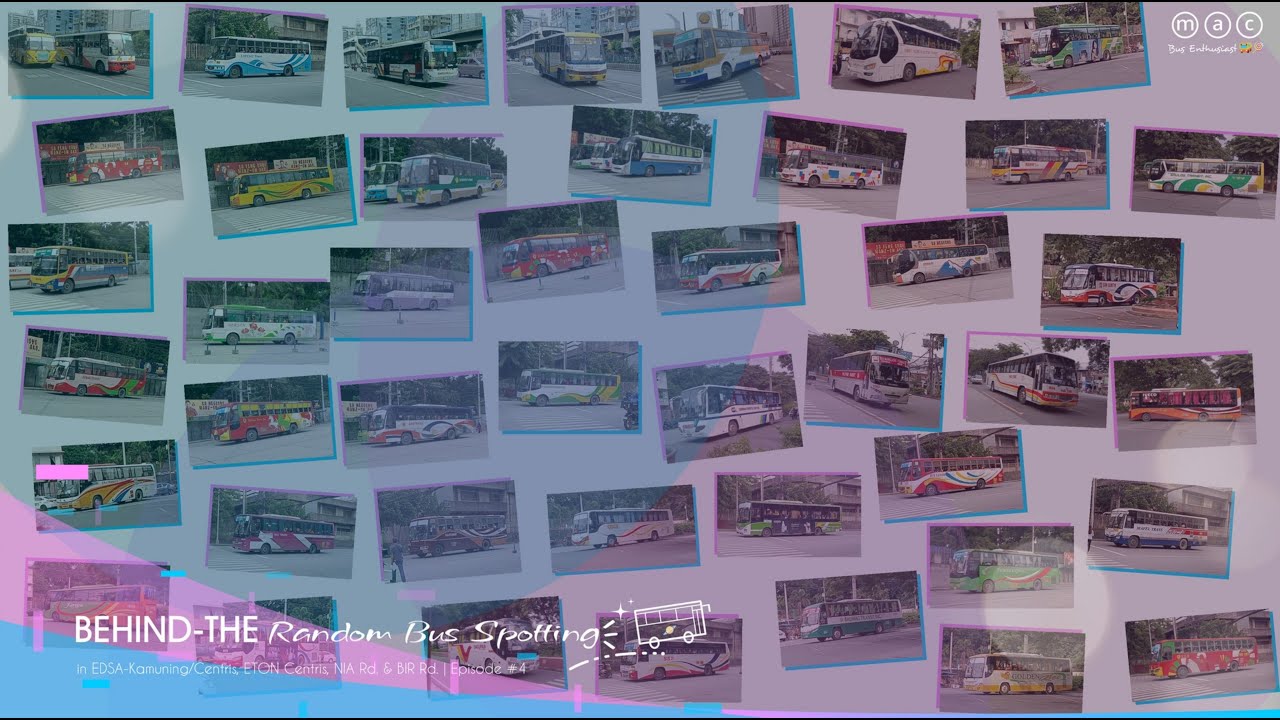 Almost 1 hr Random Bus Spotting Compilation in Kamuning / Centris / BIR Rd. Area || BTRBS Ep.4