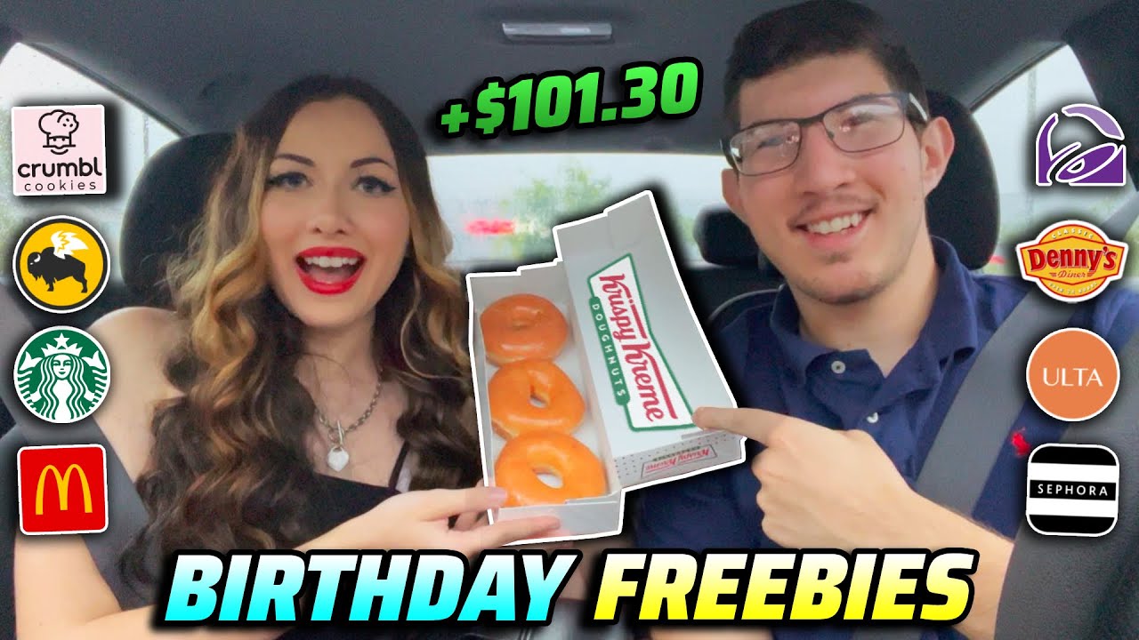 How We Saved $101.30 By Getting BIRTHDAY FREEBIES (2023)