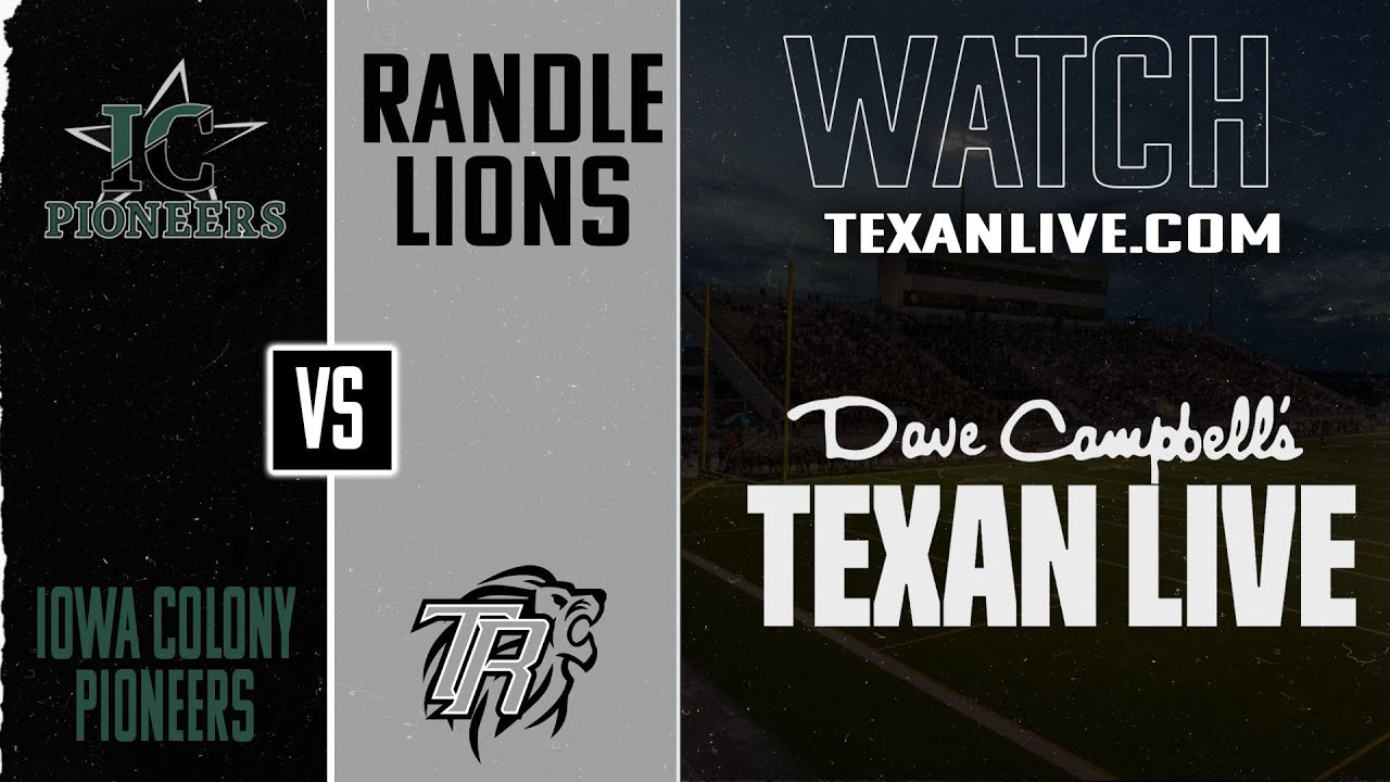 DCTX RISING GAME OF THE WEEK: Iowa Colony vs. Richmond Randle | FREE TexanLive.com Stream