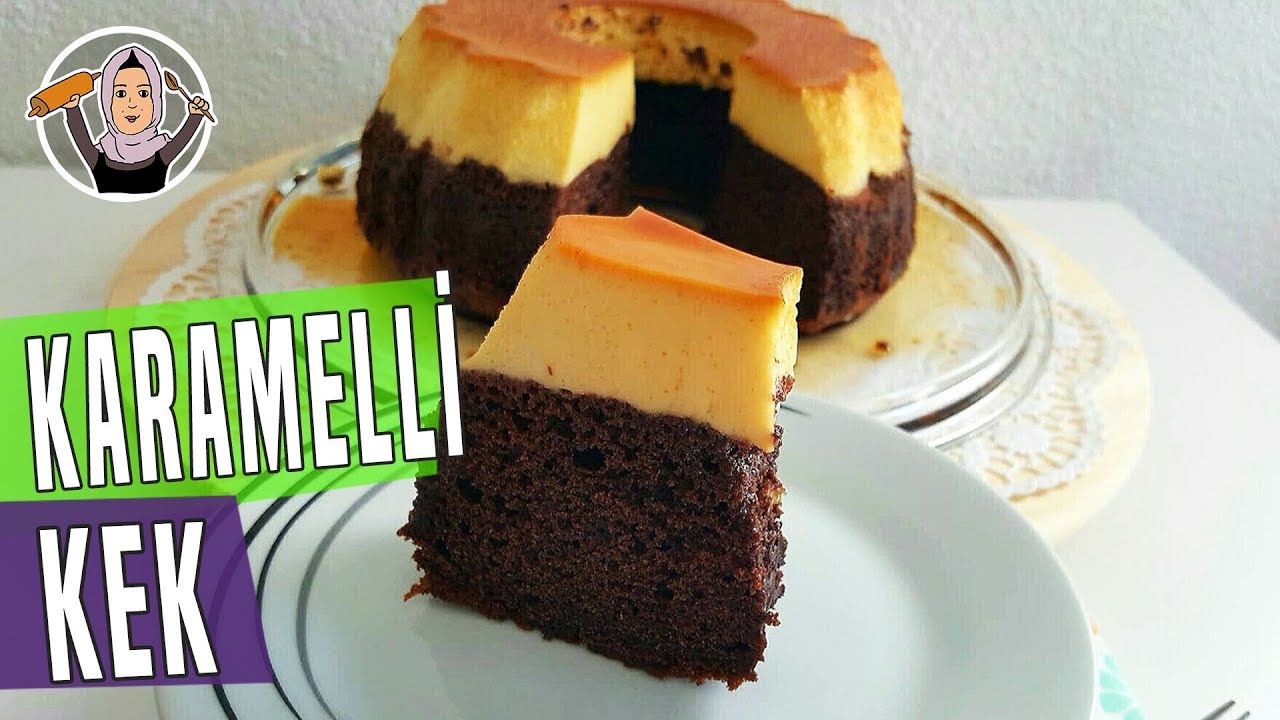 Kek Tarifi-Krem Karamelli Kek-Sunumuyla Çok Güzel Lezzetide Enfes| Hatice Mazı ile Yemek Tarifleri