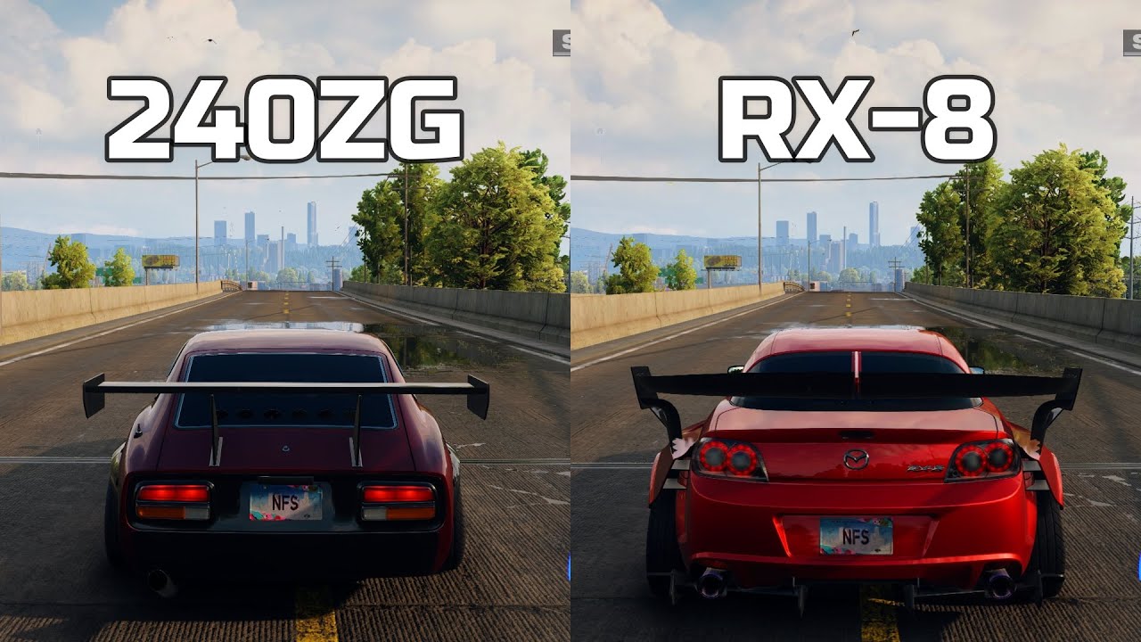 NFS Unbound: Nissan Fairlady 240ZG vs Mazda RX8 Spirit R - WHICH IS FASTEST (Drag Race)