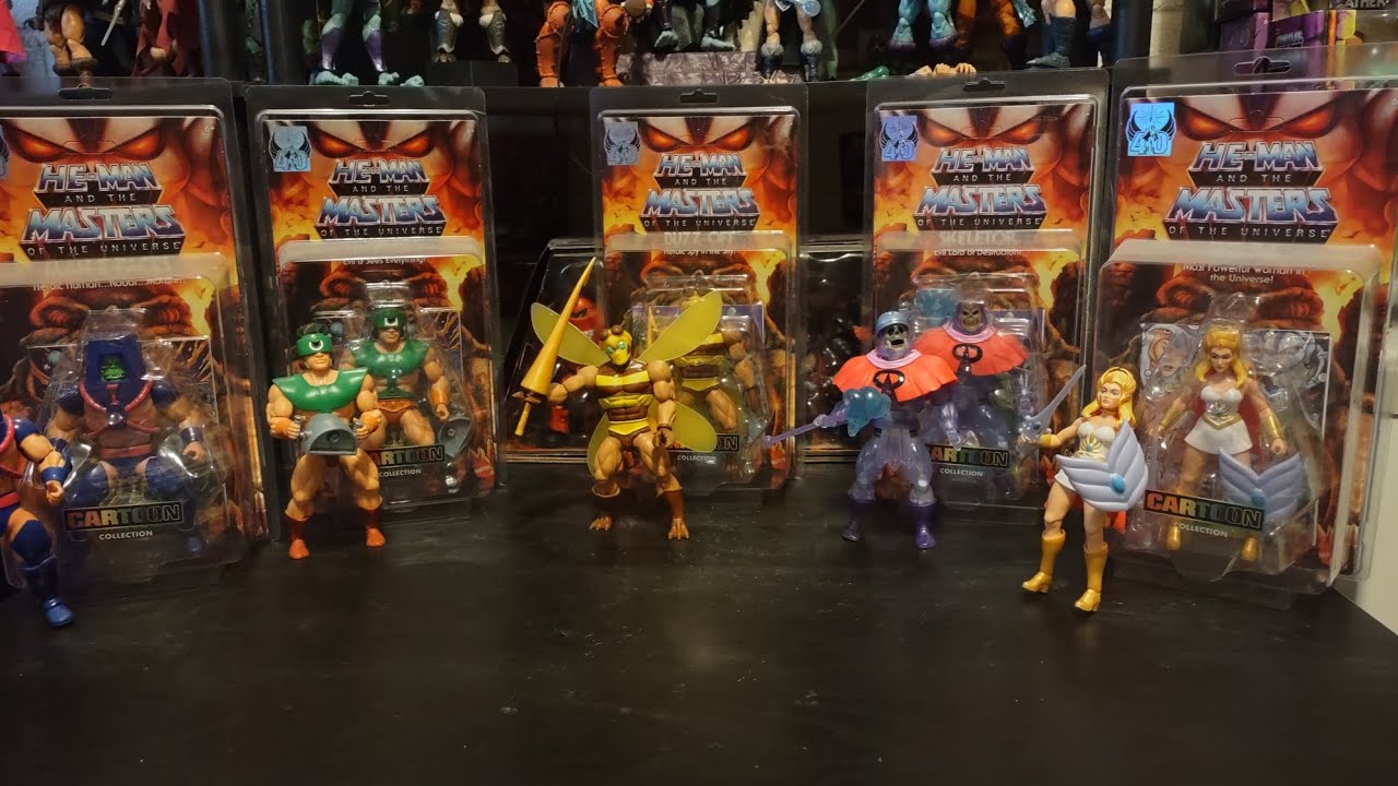 My Top 5 Favorite Masters of the Universe Origins Cartoon Collection Figures So Far in 2025!