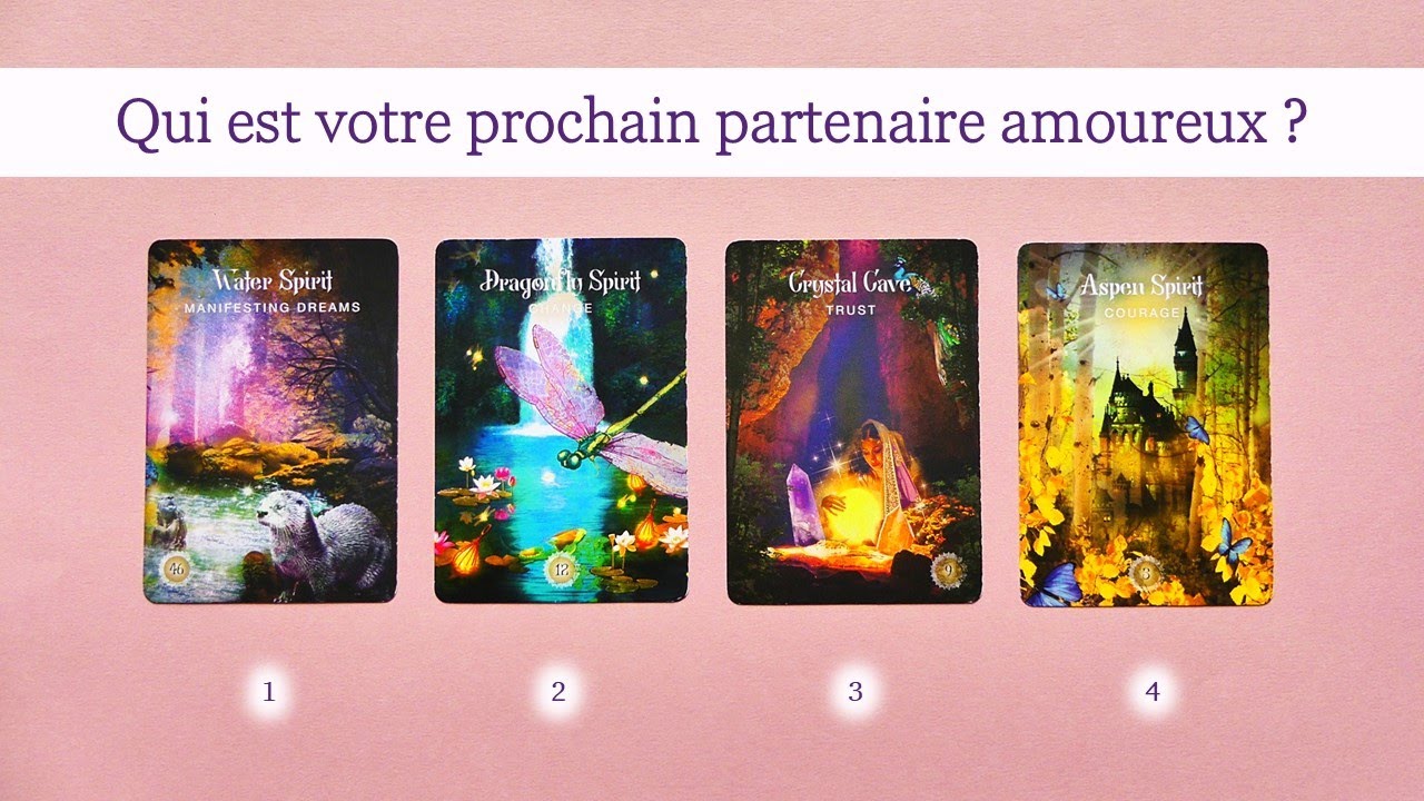 Qui est votre prochain partenaire amoureux? - Tirage à 4 choix💜💙💚💛