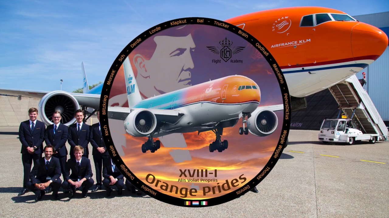 Logofilm 18-1, Orange Prides, KLM Flight Academy