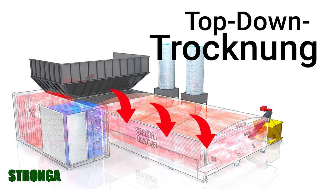 FlowDrya Kleinmaterialtrocknung - Sägespäne, Sägemehl & mehr