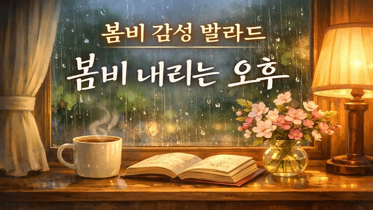 봄비 감성 발라드  / 잔잔하게 듣는 힐링 플레이리스트