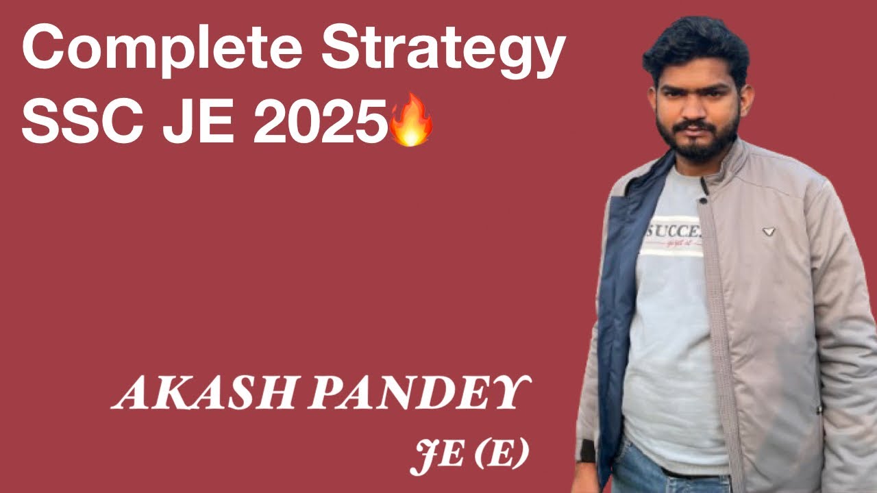 SSC JE 2025 || ELECTRICAL ENGINEERING COMPLETE STRATEGY || GS & REASONING