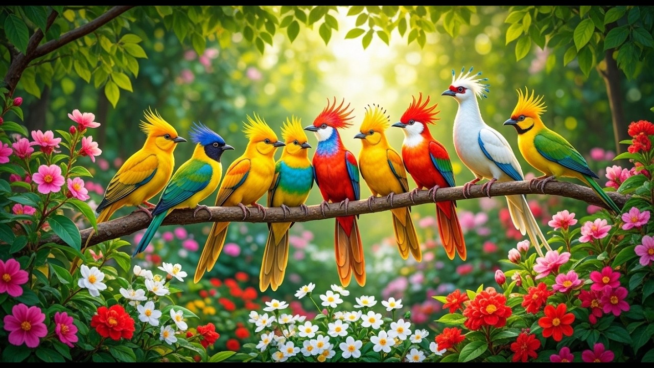 🎹 Relaxing Piano Music with Bird Sounds | Calm Nature Music for Deep Relaxation ,  Stress relief