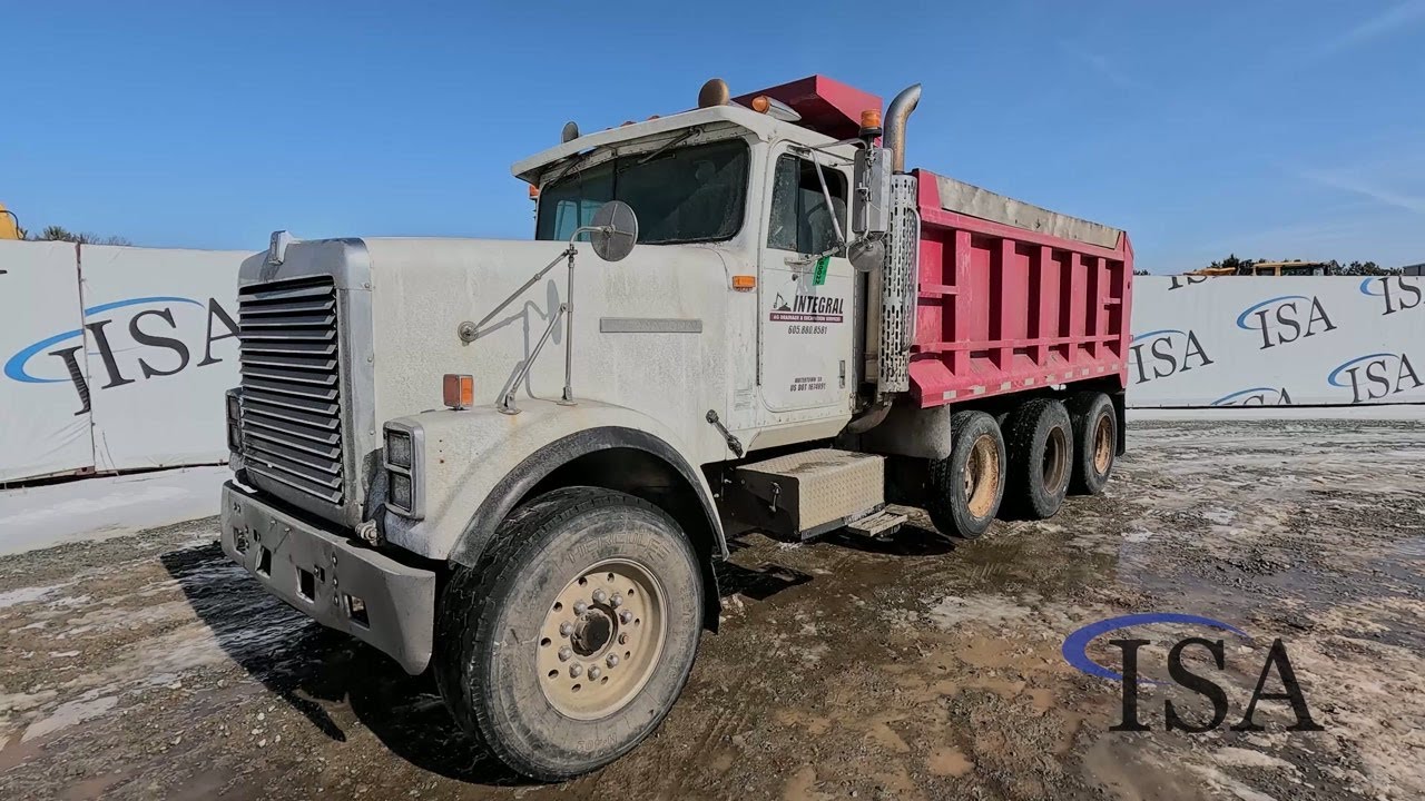 60022 - 1986 International F9370 Tri Axle Dump Truck will be sold at auction!