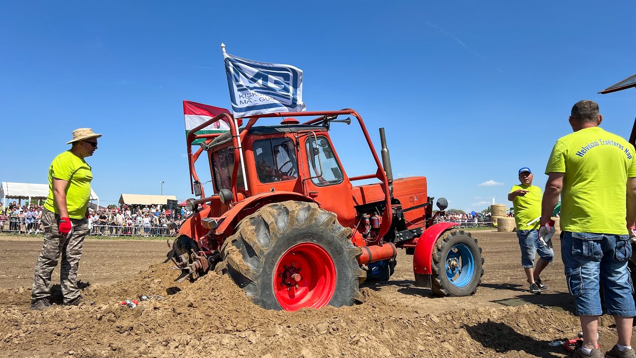 I. Helvéciai Traktoros Nap | Erőhúzások 80 LE-ig | MTZ 50 - MTZ 80