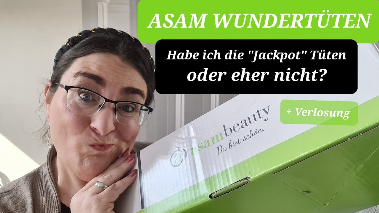 ASAM WUNDERTÜTEN / 2 Tüten /Habe ich eine der begehrten "Jackpot" Beutel ? / + Verlosung 5.Jubeltag