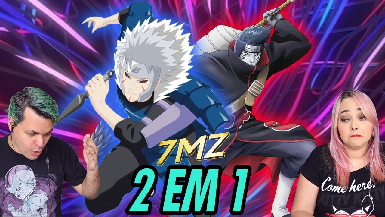REACT 2 em 1 Rap do Tobirama SEGUNDO HOKAGE e Rap do Kisame (Naruto) UMA BIJUU SEM CAUDA (7 Minutoz)