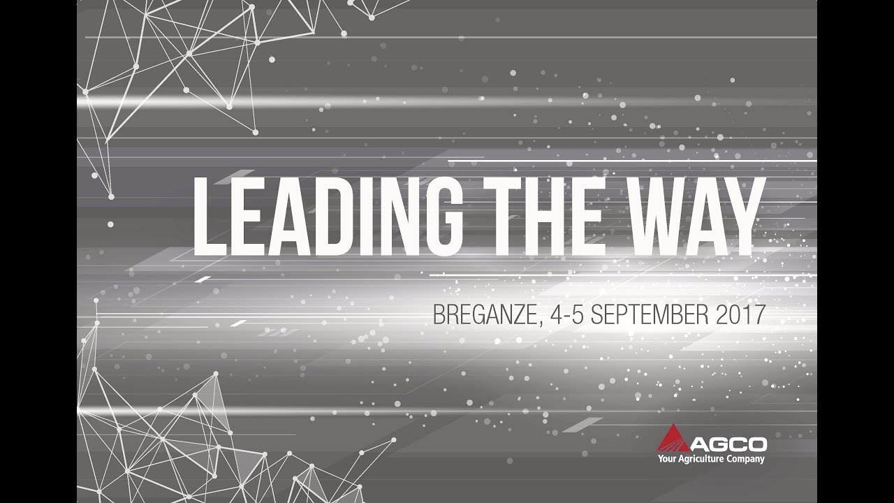 AGCO - Combine IDEAL WW Launch