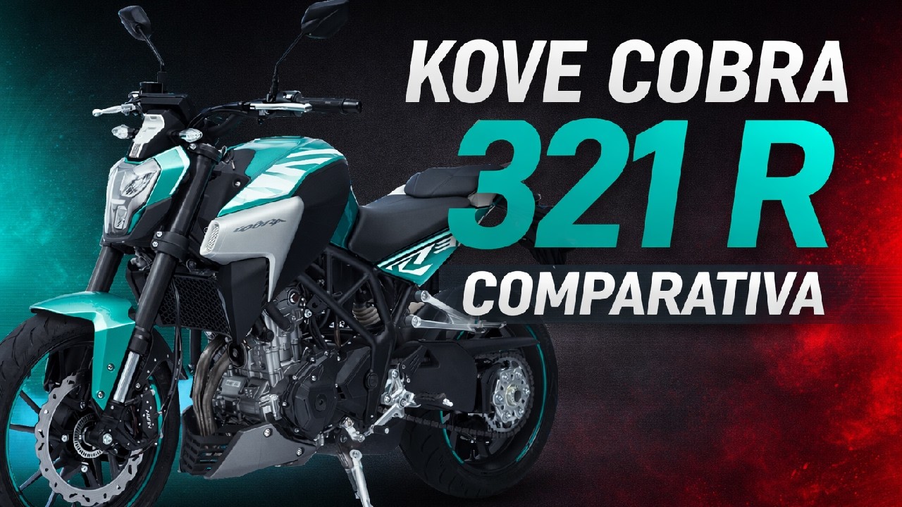 KOVE COBRA 321 R VS NS400Z VS CB300F VS APACHE RTR 310 VS ZONTES R1 350 COMPARATIVA DE FICHA TECNICA