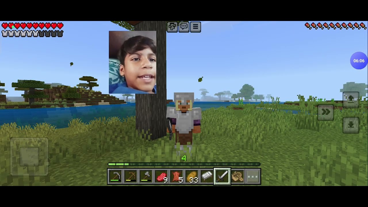 I got so many Iron and Emeralds in Minecraft trail. #minecraftpart1