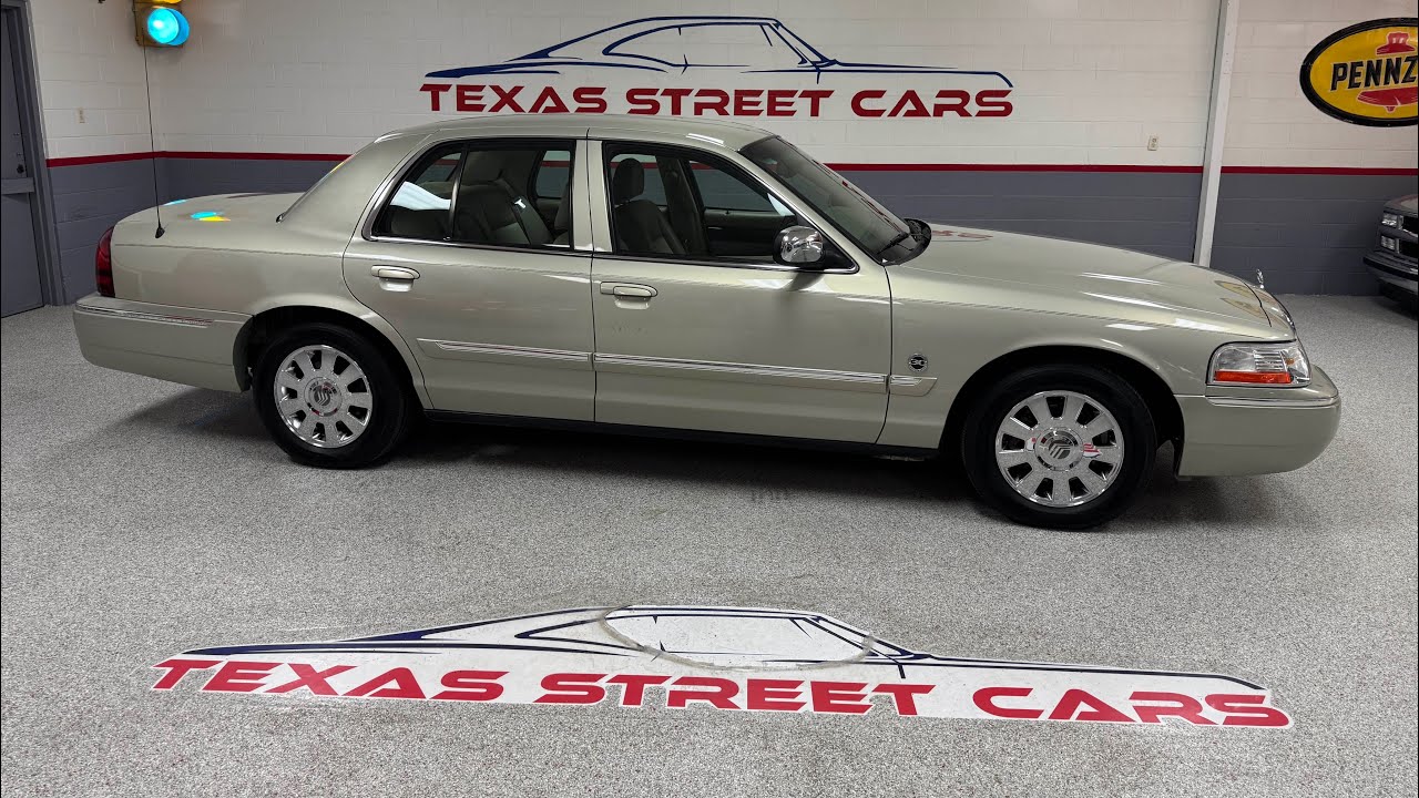 2005 Mercury Grand Marquis, 30th Anniversary, low mile,1-owner, leather, all power, 4.6 V8, FOR SALE
