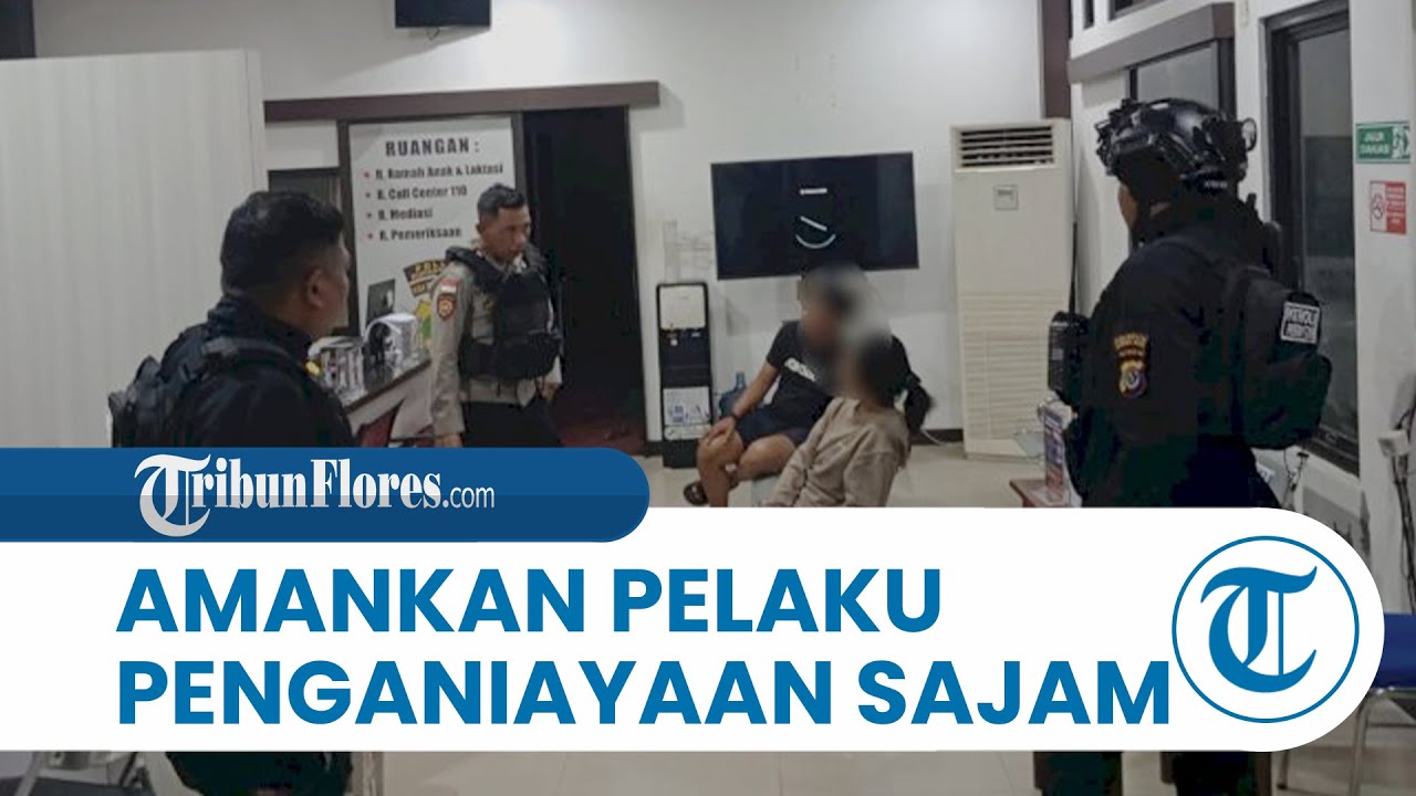 Tim Saboax dan Unit Patroli Polresta Kupang Kota Amankan Pelaku Penganiayaan Sajam