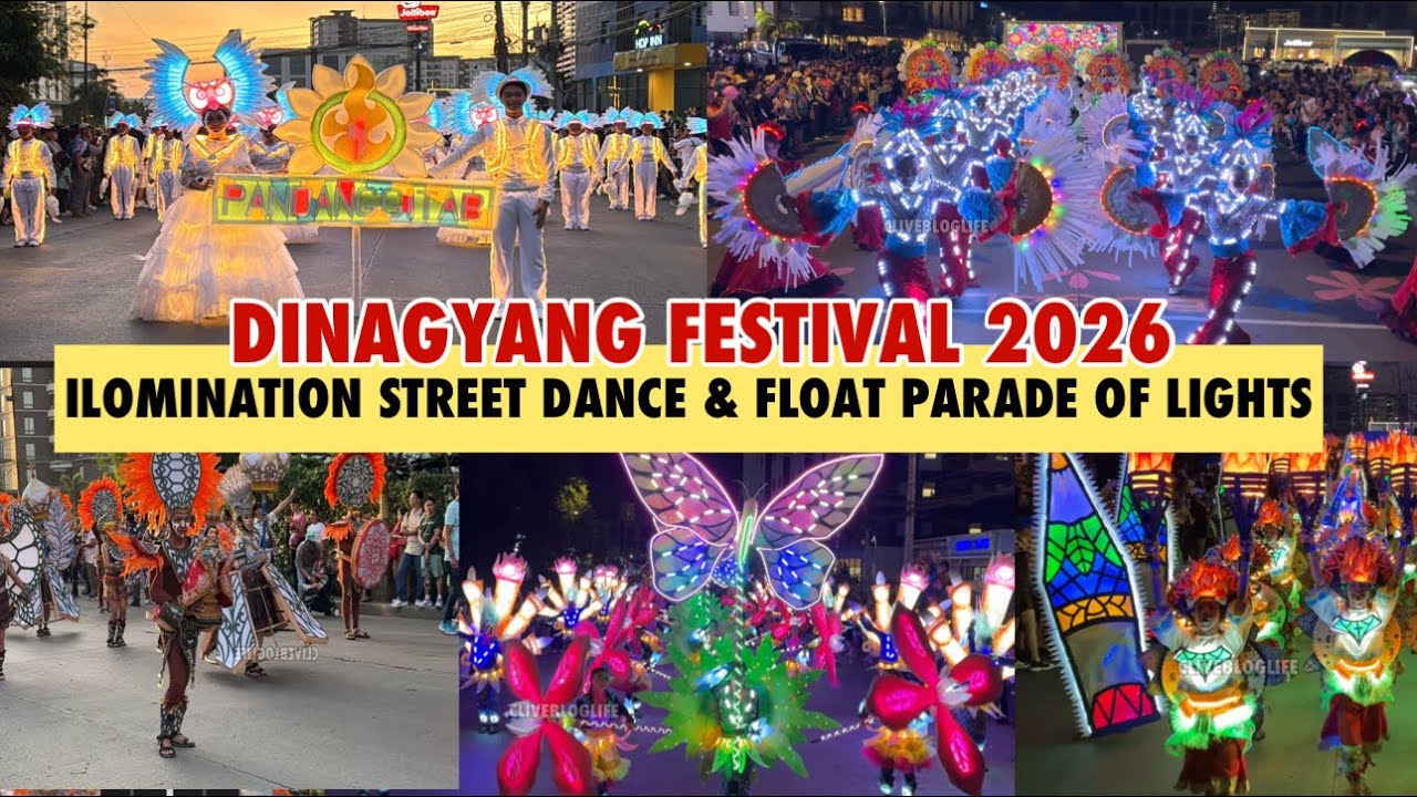 Ilomination Float Parade of Lights & Street Dance Competition #dinagyang2026