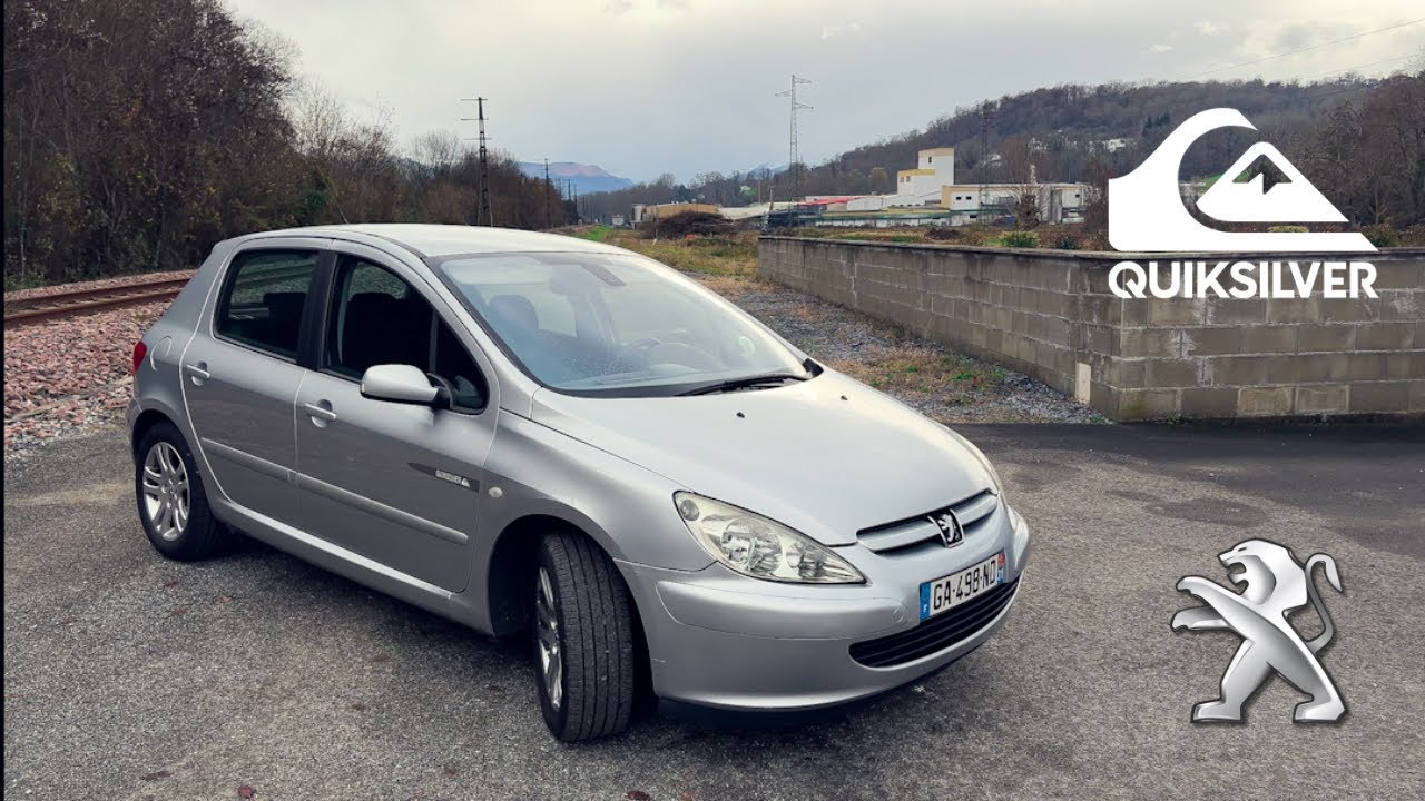 Peugeot 307 édition QuickSilver, la compacte fiable du Lion ! ( 2004 ) 