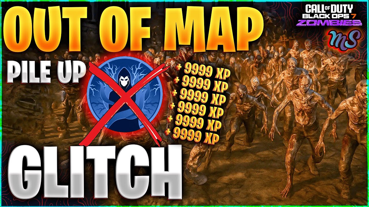 EXCLU GLITCH OUT OF MAP ZOMBIE BO7 SANS COUVERTURE D'ETHER WITHOUT AETHER SHROUD XP ARMES #bo7