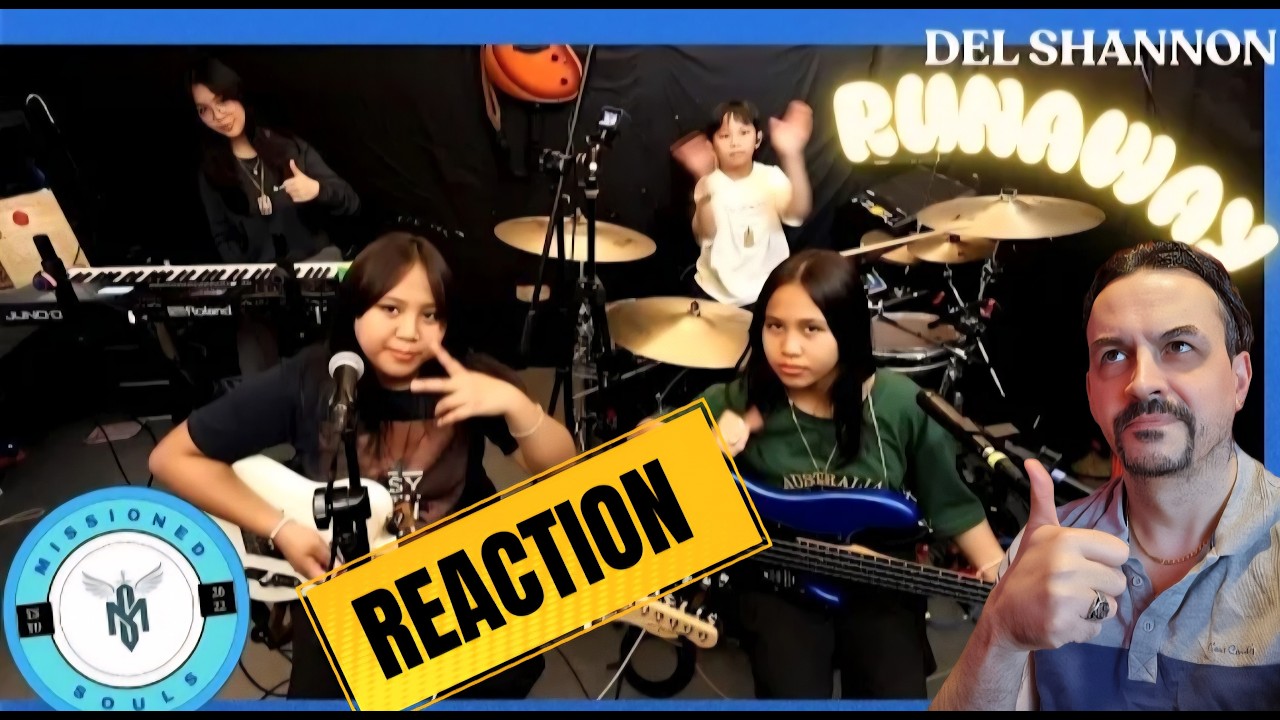 Runaway by Del Shannon  Missioned Souls  Family Band Studio Cover REACTION