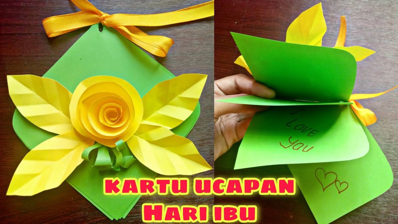 Kartu Ucapan Hari Ibu / ayah / guru | teacher / mother/father's day greeting card