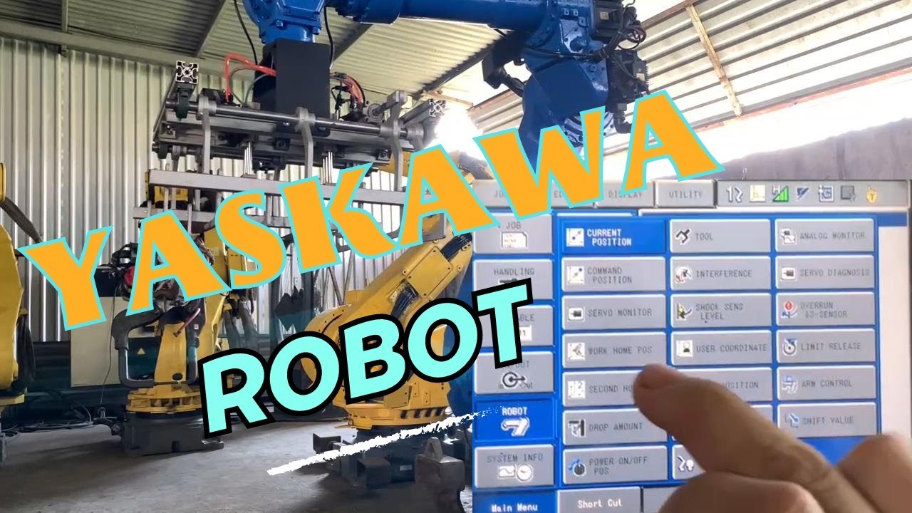 Hướng dẫn lập trình robot gắp Yaskawa | Quang Thắng Robotic