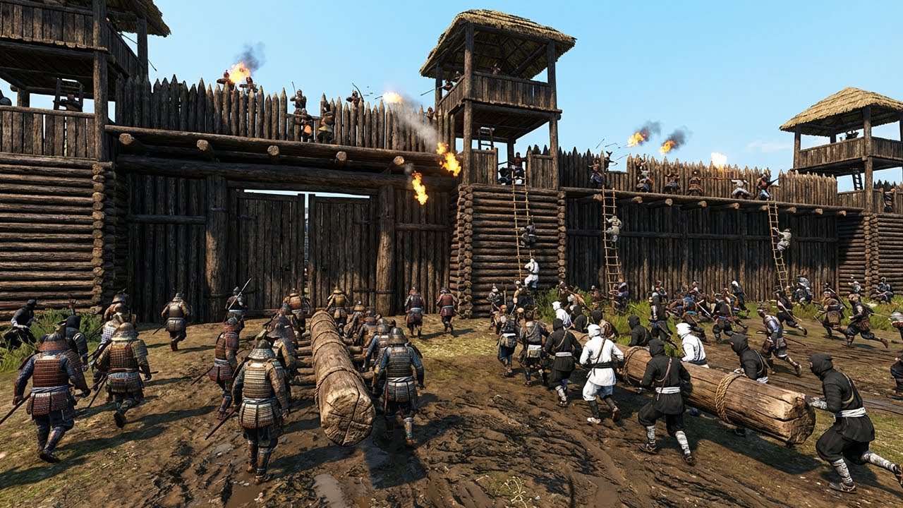 Monk Gunner vs Sea Samurai: Can Warrior Monks Hold the Castle Against Samurai