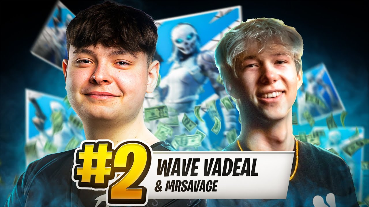 2nd Place in Duos Cash Cup 🥈 w/ MrSavage