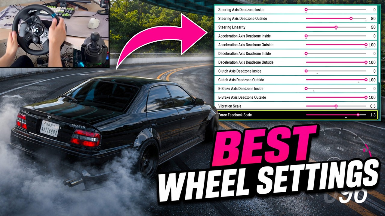 Лучшие настройки руля для дрифта в Forza Horizon 6 (Logitech G923, G920, G29, G27) | Геймплей