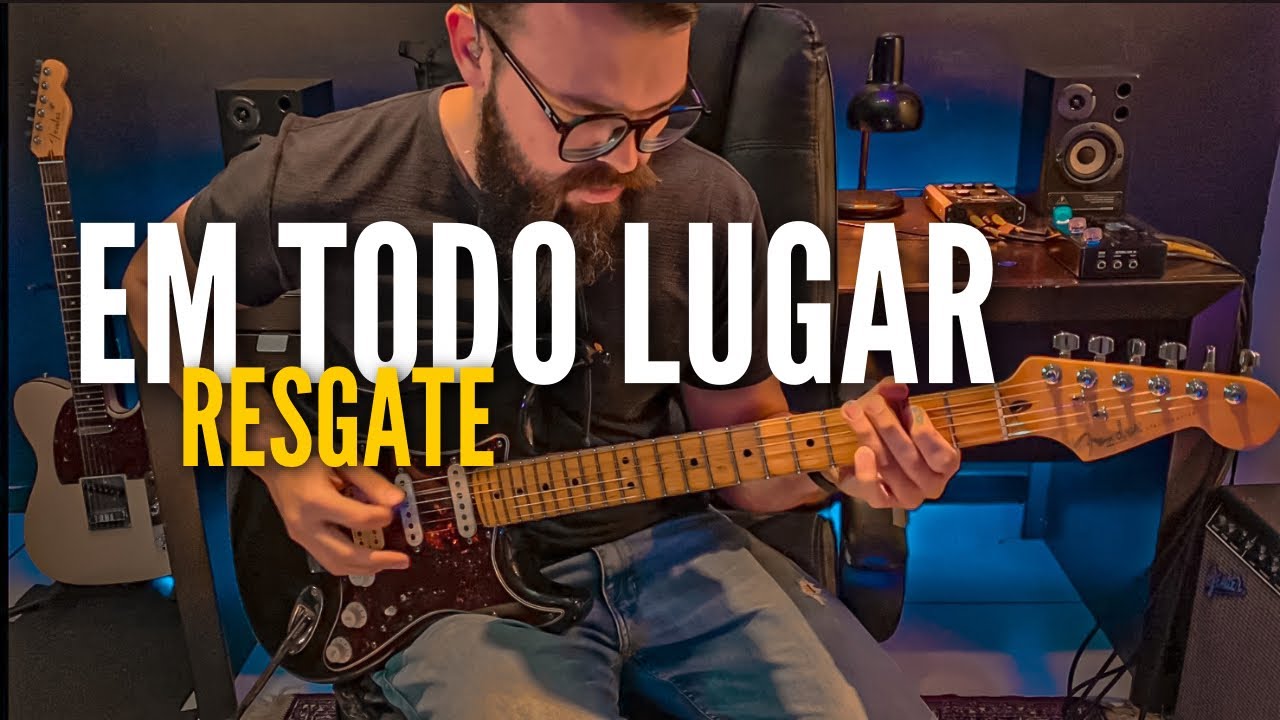Que riff lindo 🤩 Em todo lugar (Resgate) VIDEO AULA