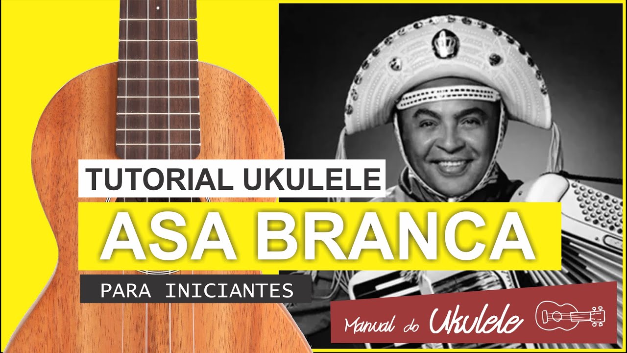 🔴Asa Branca | Tutorial #Ukulele + Tab + Cifra (iniciantes)