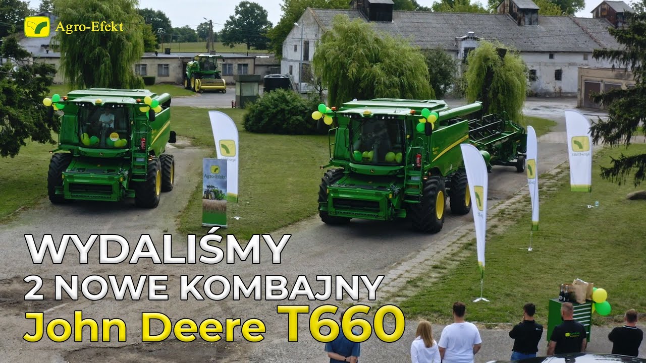 Wydajemy 2 kombajny John Deere T660 😎 | Agro-Efekt