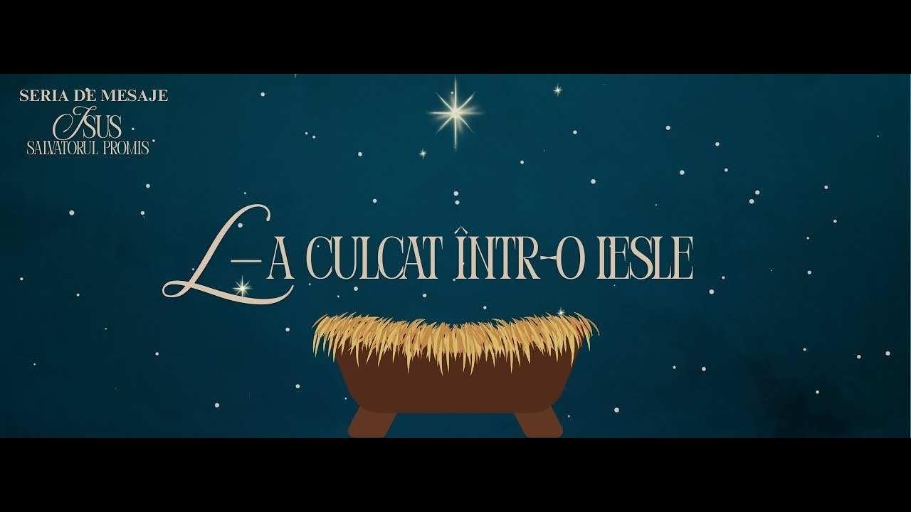 L-A CULCAT ÎNTR O IESLE | Mihai Decean | Casa Tâmplarului