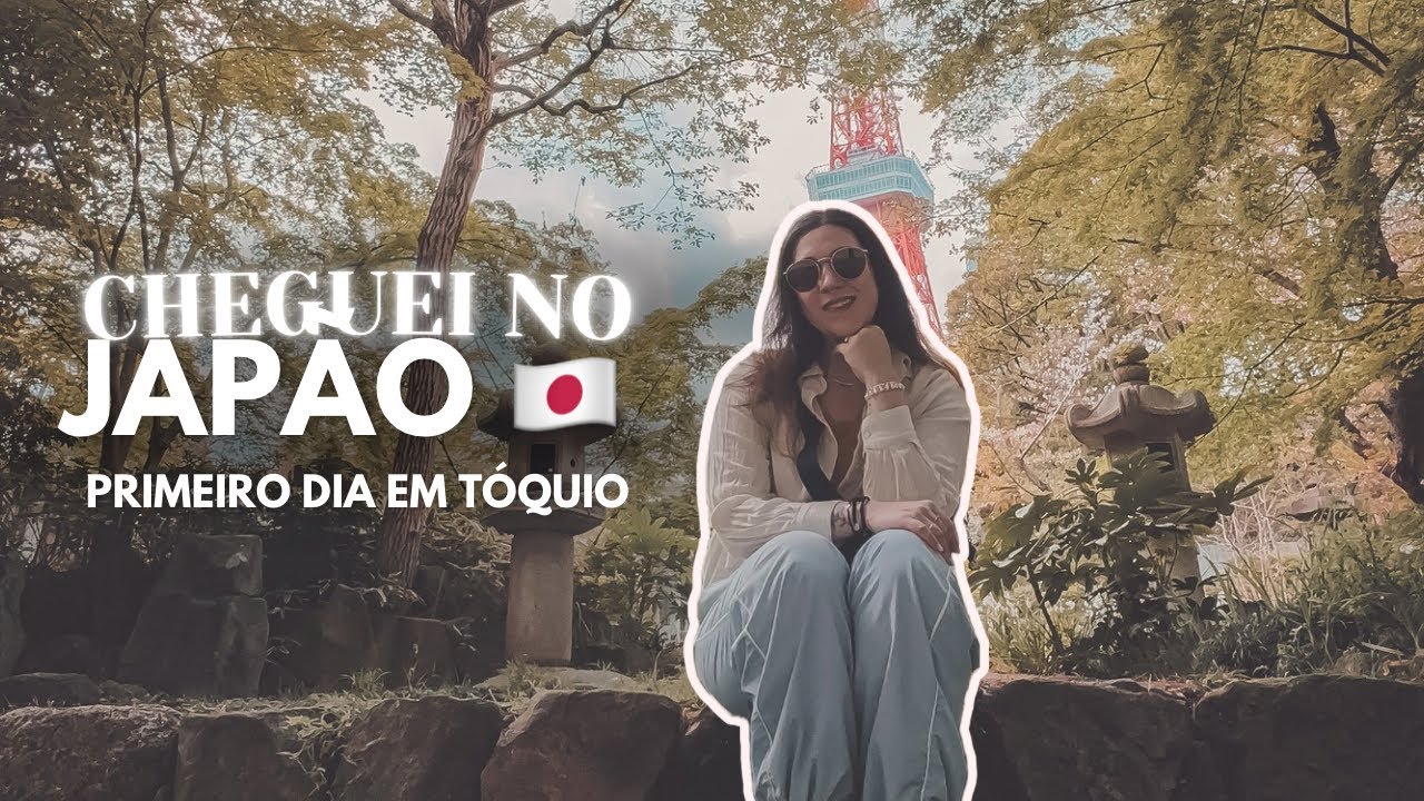 CHEGUEI NO JAPÃO! 🇯🇵 Primeiro Dia em TÓQUIO: Roteiro Completo e Primeiras Impressões