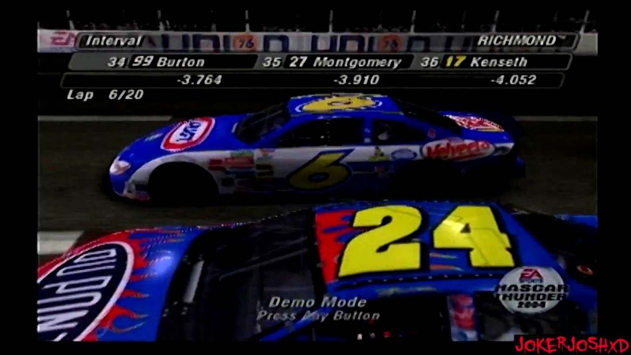 Another hour of NASCAR Thunder 2004 Demo Races