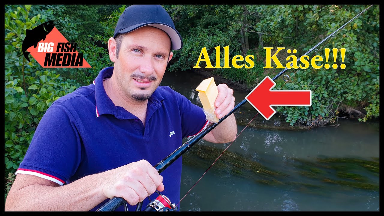 Angeln am Bach -  Alles K&auml;se