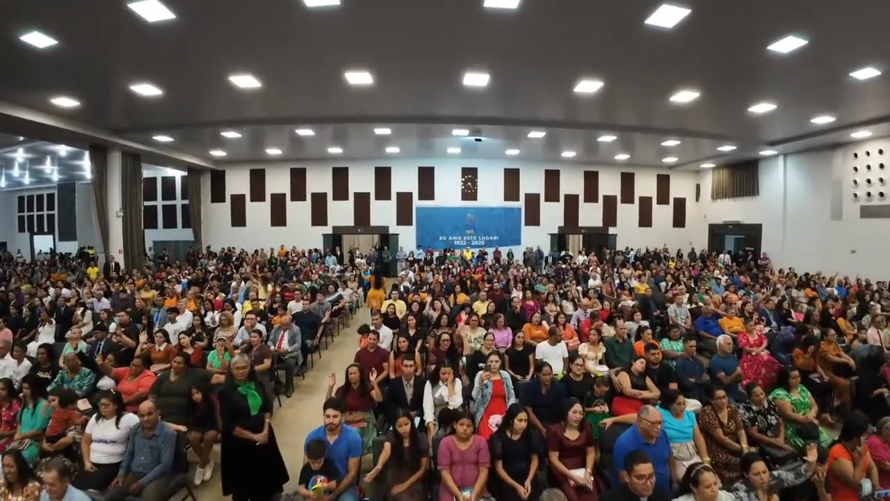 DRONE AO VIVO no CONGRESSO DE MISSÕES NA IEAD em Porto Velho Ro