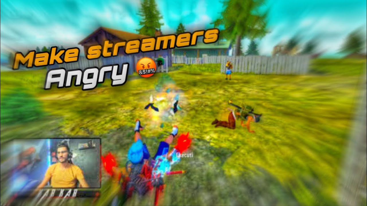 MAKE STREAMERS ANGRY 🤬🔥 جعل الستريمرز غاضبين
