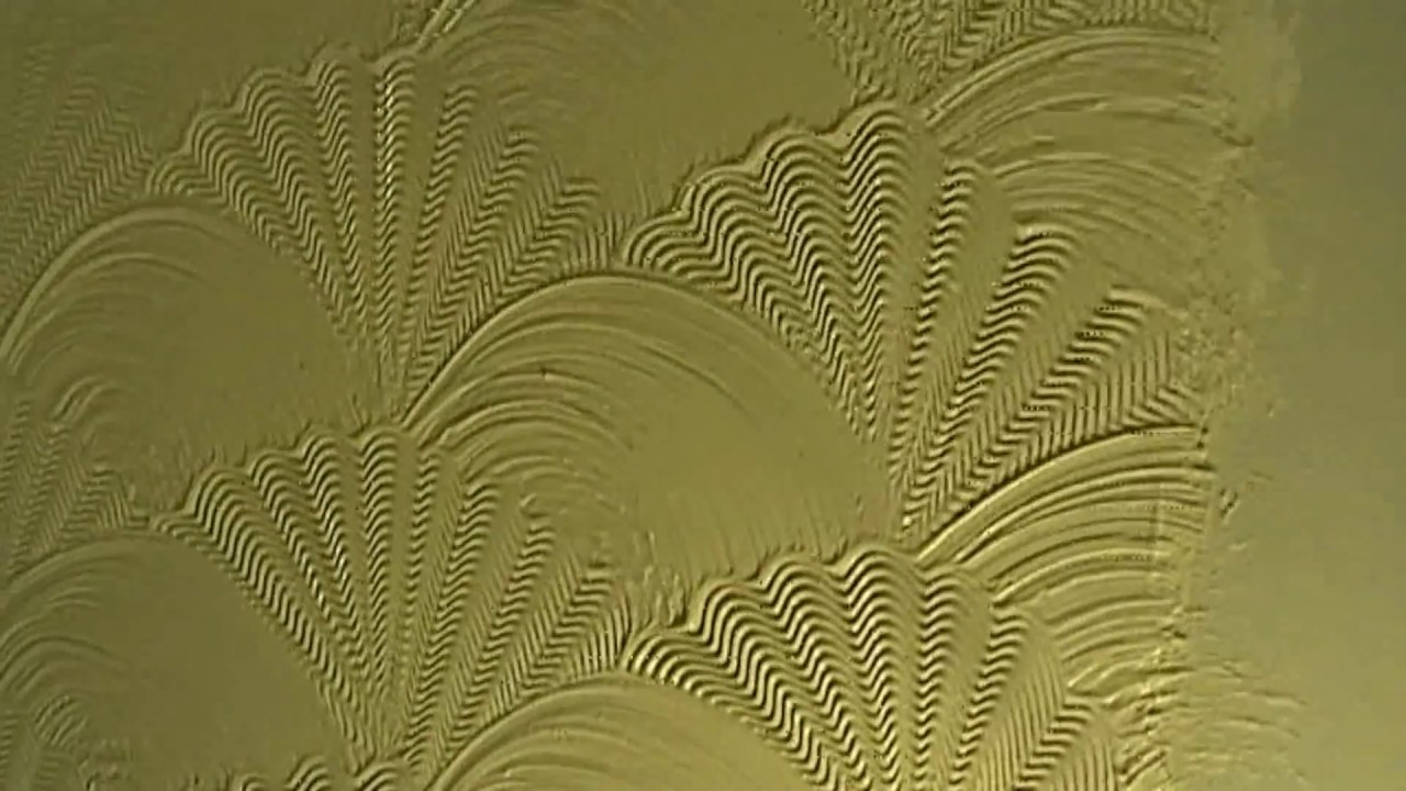 Brush Swirl Wall Texture Oyster Shell Comb Combination Artex Pattern