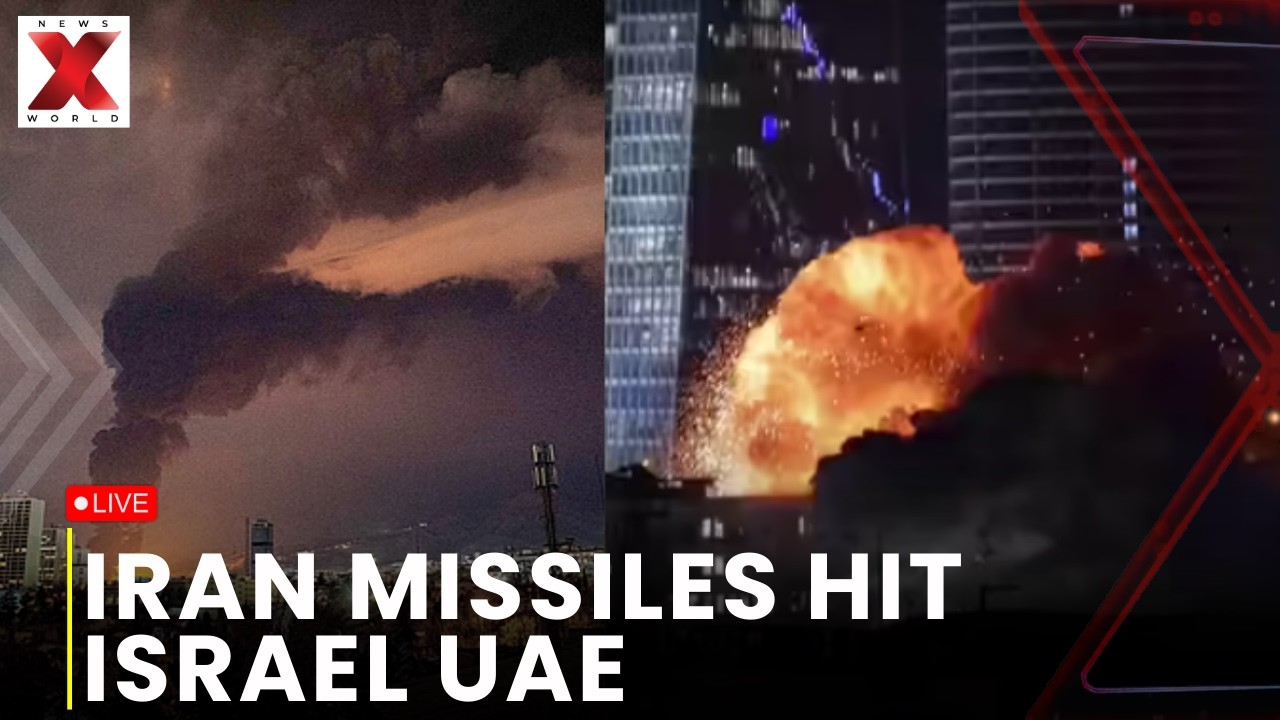 Iran attack UAE Live: Iran's Missile Strikes Hit Israel & UAE Amid Escalating Conflict| NewsX World