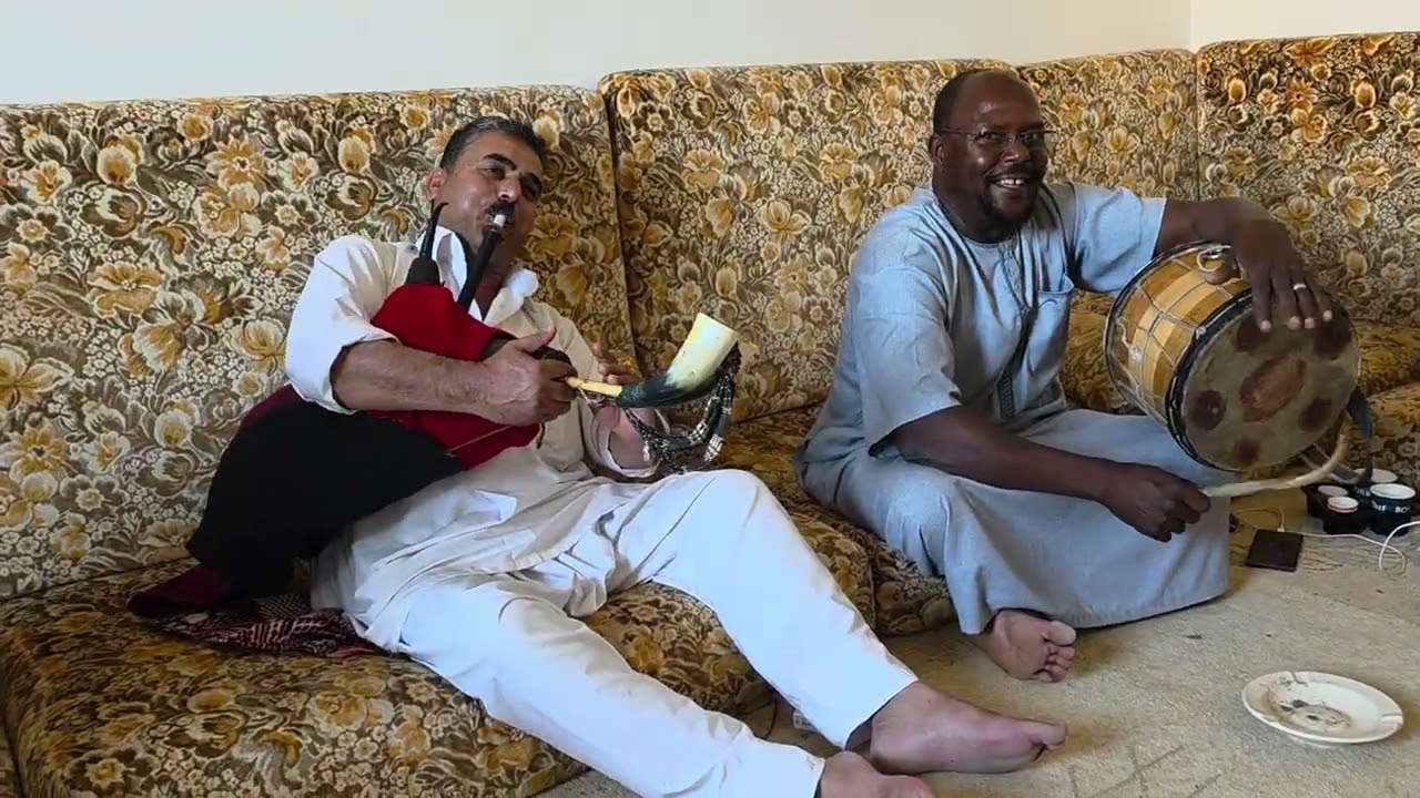 زكرة الرايس مصطفي الحرابي - ايقاع الشيباني سالم قيطون -سيف قيطون -فاضل الماجن جلسة فنية بمدينة يفرن 