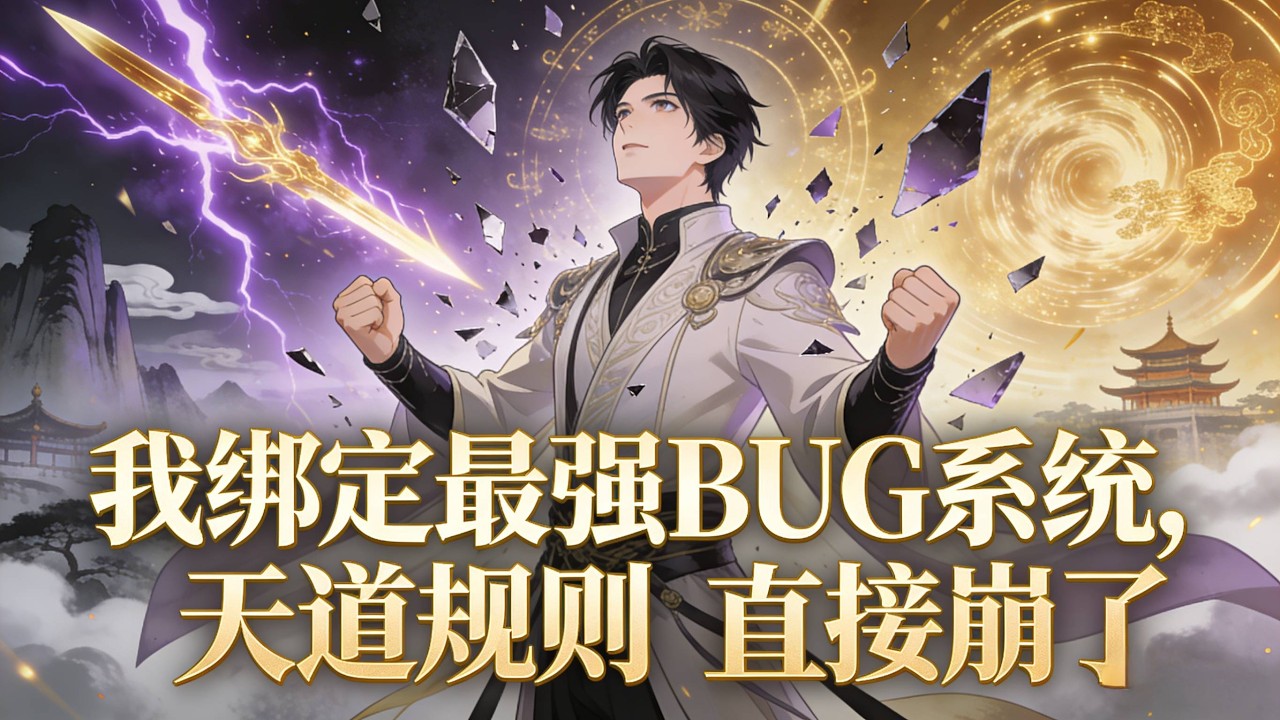 【Multi Sub】《我綁定最強BUG系統，天道規則直接崩了》天罰劈我一次，我就變強一次#漫劇 #動態漫 #AI漫劇 #動漫 #動畫