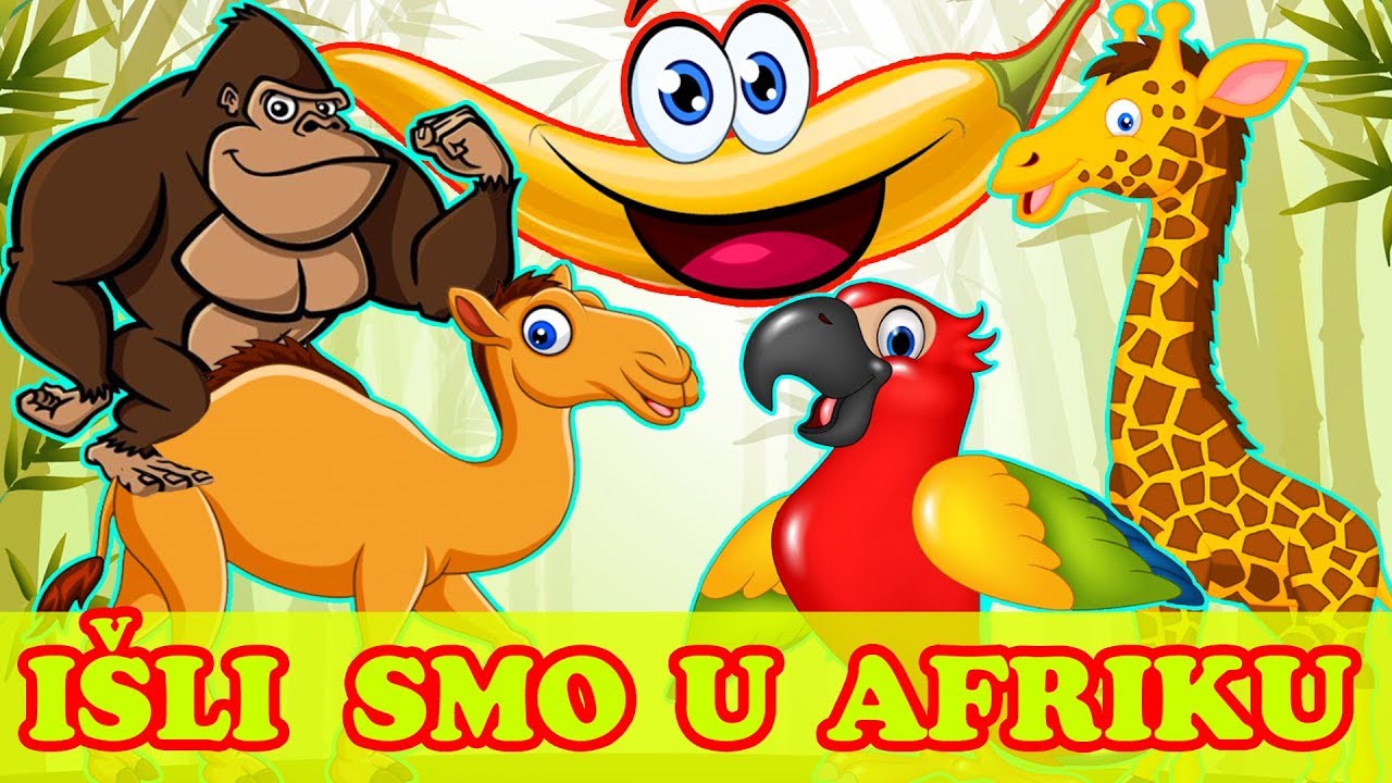 Isli smo u Afriku da Sadimo Papriku | Decije pesme | Muzika za Decu