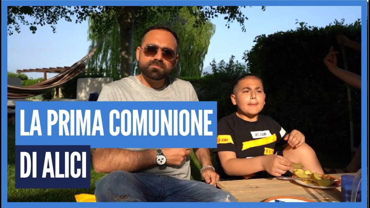 La prima comunione di Alici