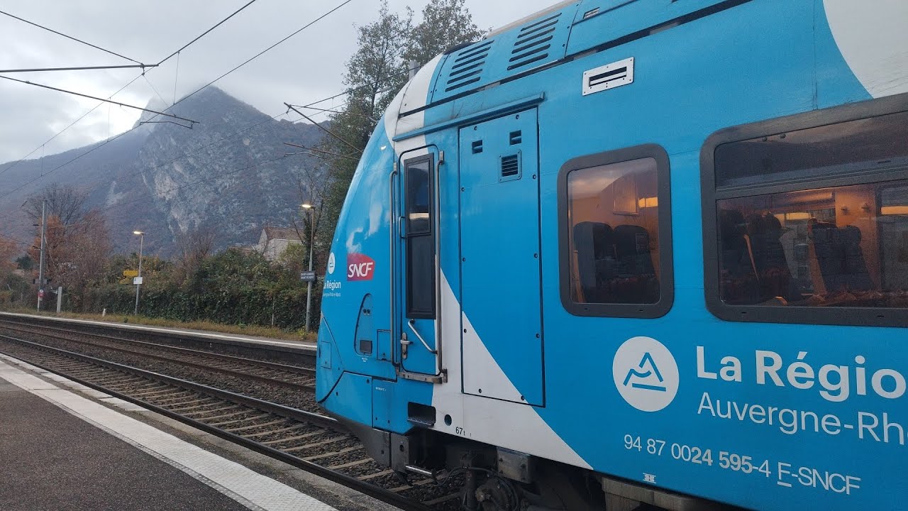 GPF n°258 : Trains en gare de Saint Égrève TER 2NNG, TGV INOUI, CORAIL. Saison 4 partie 1