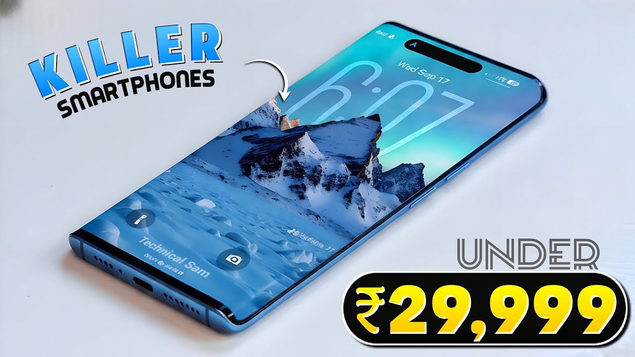 Top 5 Best Smartphones Under 30,000 in 2025 | Best Smartphones Under 30k | Under 30k Killer Phones ⚡