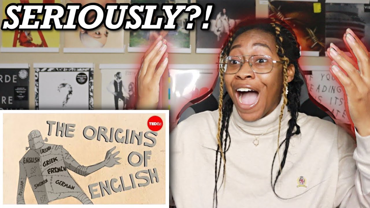 AMERICAN REACTS TO THE ORIGINS OF THE ENGLISH LANGUAGE! 😳 (WHO CREATED IT?!) | Favour